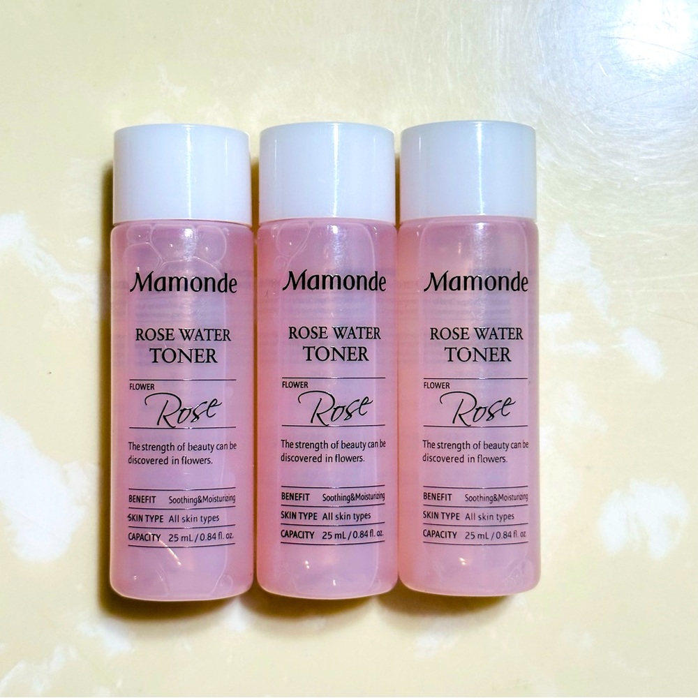 Mamonde Rose Water Toner [3-Bundle] •Travel Size•